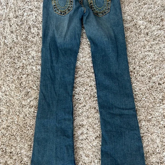 10 pair of jeans. Most true religion, 7, and citizen brand all gently worn.